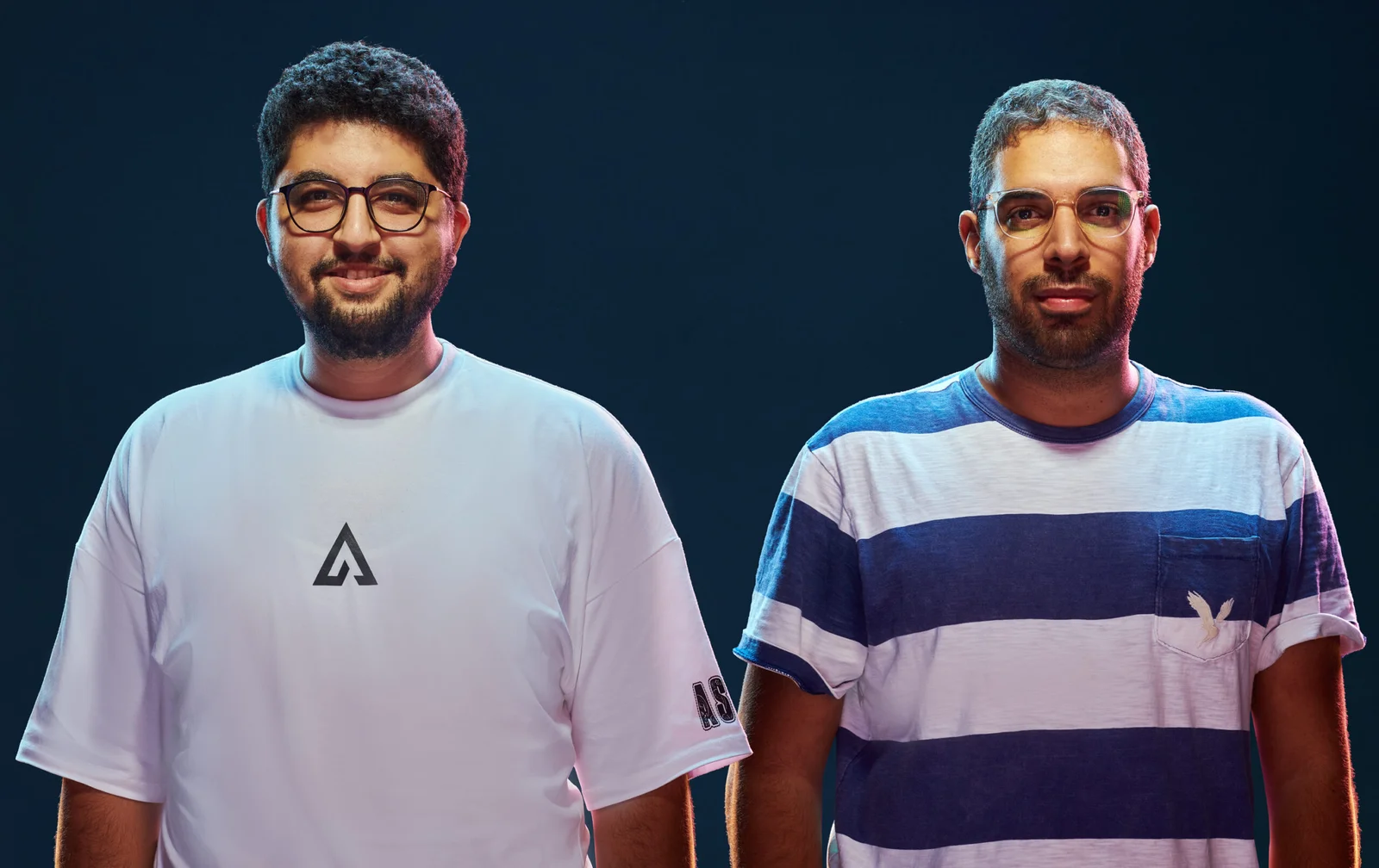 Takes Two Studio founders — Mohamed Medhat & Ahmed Okasha